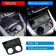 yolandd เครื่องชาร์จไร้สายในรถยนต์ Fast Charger แท่นชาร์จสำหรับ Bmw X3 F25 X4 F26 2014-2017 15 W 7P3