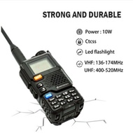 HT motorola X6 Walkie Talkie kisaran panjang 10KM IP54 tahan air dan tahan debu Dual Band dua arah R