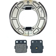 Motorcycle Front & Rear Brake Pads Shoe Set For HONDA DF200E 1997 1998 1999 DF 200E DF200 E