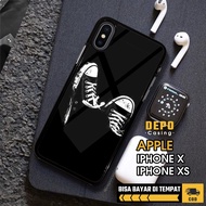 HP Iphone X XS Case Iphone X XS Phone Case Depo Casing [SHS1] Premium Glossy Case Custom Case Aesthe
