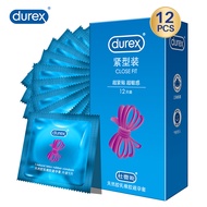 Privacy shipping Durex Condoms Close Fit Small Size 49mm Condom Natural Latex Extra Lubricated Intimate Products Sexual Toy for Men