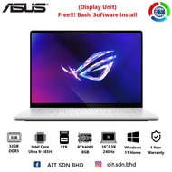 ASUS ROG Zephyrus G16 GU605M-VQR182WO 16"2.5K OLED Gaming Laptop U9-185H 32GB 1TB SSD RTX4060 8GB W1