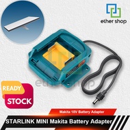Drill Battery Adapter (Milwaukee/Dewalt/Makita) For Starlink Mini - Starlink Mini 18V/20V Battery Ad