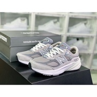 New Balance 990 v6 Retro Grey Durable Sport Unisex Running Shoes For Men Women Sneakers M990GL6