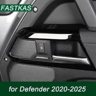 Door button decorative frame for Land Rover Defender 90 110 2020-2025 Interior decoration accessorie