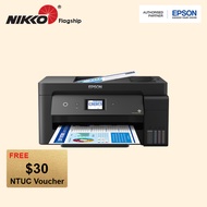 [Singapore Warranty] Epson L14150 Business A3+ Wi-Fi All-in-One EcoTank Ink tank Inkjet Printer L 14150 colour printer