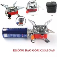 ( SIÊU SALE ) bếp ga mini công suất lớnBếp gas mini du lịch siêu nhỏ gọn có dây nối bình gas an toàn