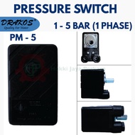 DRAKOS Pressure Switch 1 - 5 Bar (1 Phase) Sparepart Drakos PM5