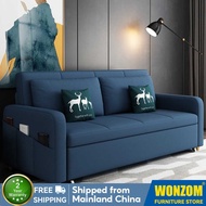 Wonzom Multifunctional Seat Extendable Latex Foldable Single Sofa Bed Living Room a9488