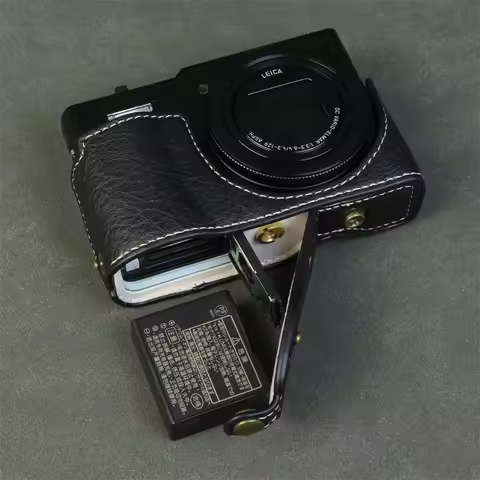 For Panasonic Lumix ZS99, base open hole case camera bag leather case tz99 protective case