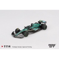 Ready Stock MINIGT 1/64 Aston Martin Aston Martin AMR24 18 LanceStroll 2024