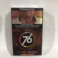 Rokok 76 Kurma Royal 12 batang 1 Bungkus