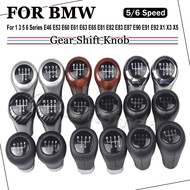Brand New 5 6-Speed Carbon Fiber Shift Knob Suitable for BMW 1 3 5 6 Series E46 E53 E60 E61 E63 E65 