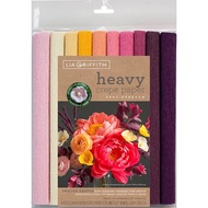 Lia Griffith Heavy Crepe Paper 10/Pkg (For DIY Paper Flowers and Decorations)