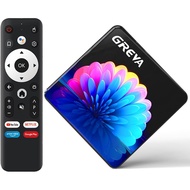 GREVA 2025 Android TV Box 13.0 4GB RAM 64GB ROM, Smart TV Box 8K RK3528 Chipset Menyokong WiFi6 BT5.