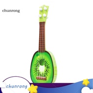 Clear Sound Ukulele Toy for Home Kids Orange Musical Ukulele Meticulous Craftsmanship
