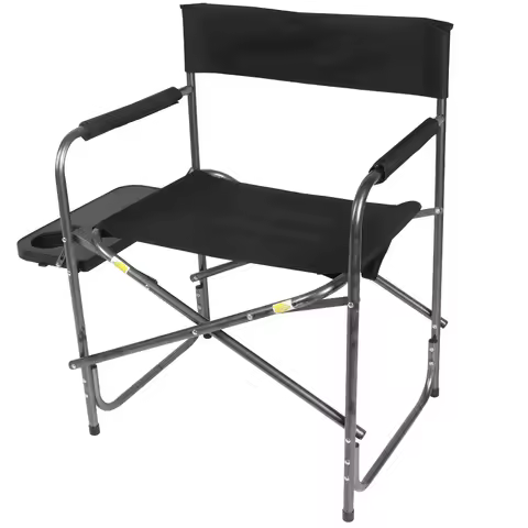 Director's Chair with Side Table, WFC-95200, Adult, Black