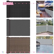 LIORA‌A Sun Shading Sails, 3/5/6M Waterproof Balcony Shade Cloth, Thicken Balcony Privacy Screen Clo