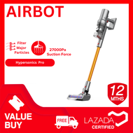 Airbot Hypersonics Pro Cordless Vacuum Cleaner Handheld Vacuum Cleaner Canister Vacuum Cleaner Portable Vacuum Cleaner Handstick Vacuum Cleaner Stick Vacuum Cleaner Dust Mite Vacuum Cleaner 27kPa 12 Months Warranty