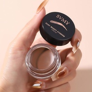 2-in-1 Long-lasting Eyebrow Cream Gel With Brush Waterproof Sweat Proof 4 Colors Long Tint Gel E9v6