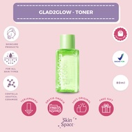 GLAD2GLOW 2% Centella Ceramide Soothing Acne Cica Facial Toner Redness & Irritation