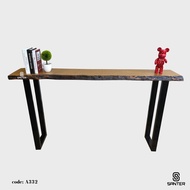 A332. Chengal Emas Solid Wood Bar Table / Console Table