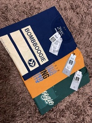 Kaos Bomboogie Terbaru 3 pcs 100 ribu/Kaos Distro Terlaris/T Shirt Bombogie/Baju Bombogie/Kaos Bombo