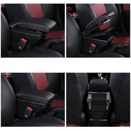 Vtear For Toyota Sienta 2015-2022 car armrest leather arm rest usb storage box interior center conso