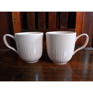 Porcelain Mug Cup // Ceramic Mug // Korean Glass // Plain Mug // Ceramic Cup // Tea Cup