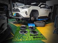 JK Racing 精品 TOYOTA RAV4 安裝 JK (後) 加大碟 350mm 可選 (劃線/打洞) 碟盤