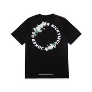 【 RSG Surrounding 】 RickyisClown Co Branded Short Sleeved T-shirt Versatile for Both Men and Women RSG Club Players, Same Style