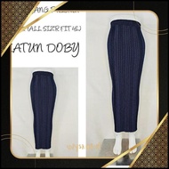 Df-7 LNB-1217 Plain velvet pleated Skirt kebaya bottom/ batik Skirt/ Maxi Skirt/ Long Skirt/ Sale Sa