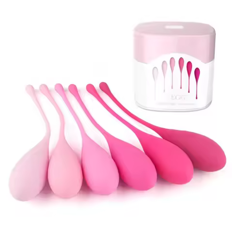 6-piece Kegel Exercise Weights with Exquisite Packaging Wholesale Kegel Ball Sets Doctor Recommended