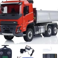 TOOUCAN RC HOBBY 1/14 Double E FMX RC Hydraulic Dump Truck 6X6 Remote Control Dumper Tipper Cars
