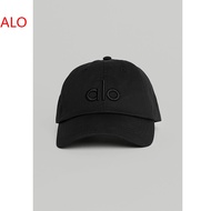 【ALO】 Alo Baseball Cap Embroidered Hard Top Hat Peaked Cap European And American Sun Protection Sun 