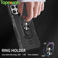 Topewon For Huawei Honor X7 X8 X9 Phone Case Drop proof Seismic Camera Protection Magnetic Ring Hard