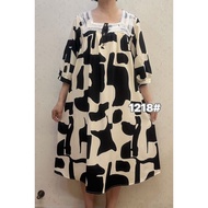 Bangkok fashion casual Lace Trimmed square Neckline dress 1218 B