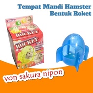 Hamster-cage Cage- Hamster House Hamster Bathing Apollo Apollo Rocket Hamster Sand -Cage-