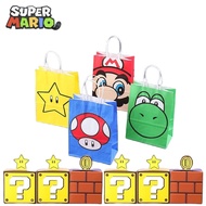 Super Mario Bros Party Gift Bag Yoshi Toad Image Decoration Exquisite Candy Box Cartoon Mario Party Supplies