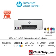 HP All In One Printer Smart Ink Tank 520 USB/580 Wifi