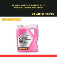 MANNOL G12+ Radiator Coolant Pink 5L MN4212-5 – Air Radiator Anti Karat & Anti Panas