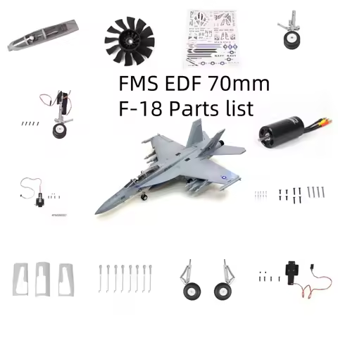 FMS 70mm F18 F-18 EDF Ducted Fan Jet RC Airplane Model Plane Aircraft Parts Component Landing Gear C