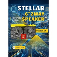 [BEST SOUND ] STELLAR SD-6PP13 6" 2WAY COAXIAL SPEAKER (PERODUA,PROTON,TOYOTA)