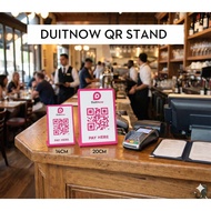 DuitNow QR stand for businesses/stall/restaurant