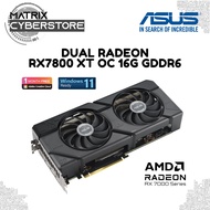 ASUS AMD Dual Radeon RX 7800 XT OC Edition 16GB GDDR6 Graphics Card