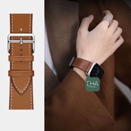 PU Leather smart Watch Strap For 11 10 9 8 ultra 7 6 5 4 3 2 1 Size 40/41/44/45/49/46mm Apple