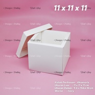 11 x 11 x 11 : Accessory Box Jewelry Box/ Souvenir Box/ Watch Box/