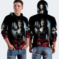 Amy Lee Fullprint Hoodie Jacket, Polyester Jersey Material