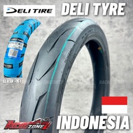 2025 DELI TIRE SLASH BUNGA BATTLAX TUBELESS TYRE HIGH GRIP SOFT COMPOUND/ 17 Inch 70/80 70/90 80/90 