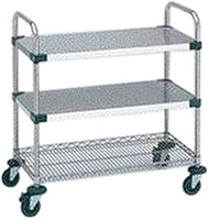 Elector NUTT0U2 Side Up Electric Cart UTT Cart 2, φ4.9 inches (125 mm), W 23.8 x D 18.1 x H 42.1 inc